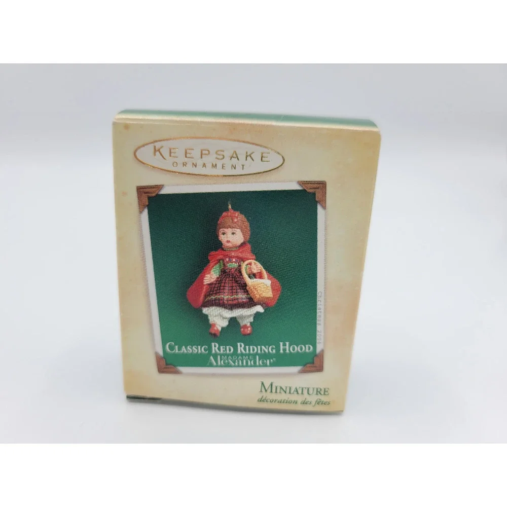 Hallmark Keepsake Madame Alexander Classic Miniature Red Riding Hood 2004